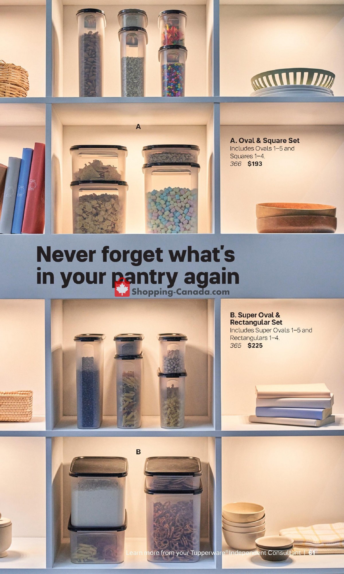 Tupperware flyer from Sunday October 1, 2023 to Sunday December 31, 2023 - page 61