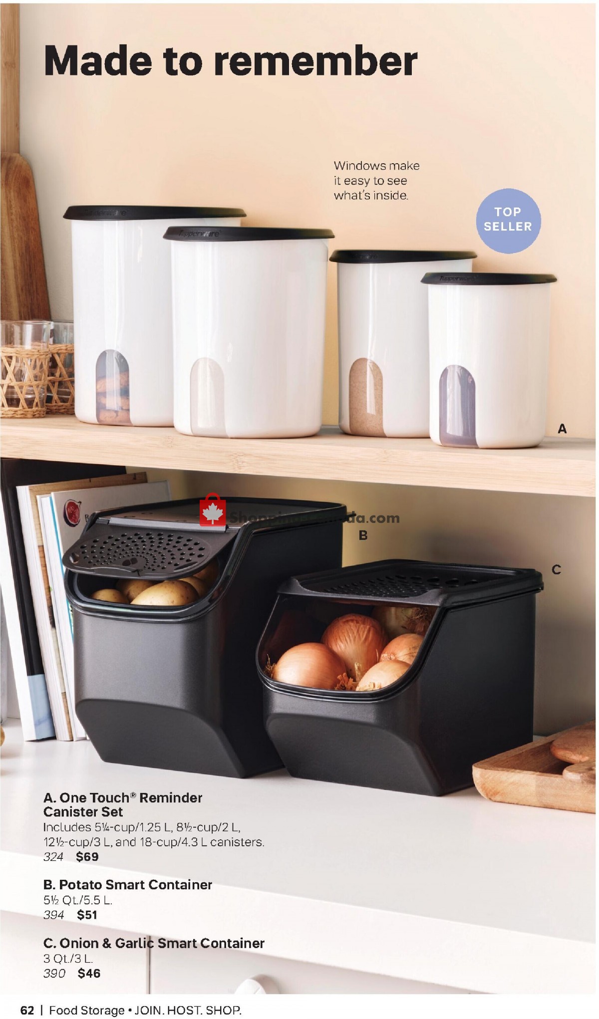 Tupperware flyer from Sunday October 1, 2023 to Sunday December 31, 2023 - page 62