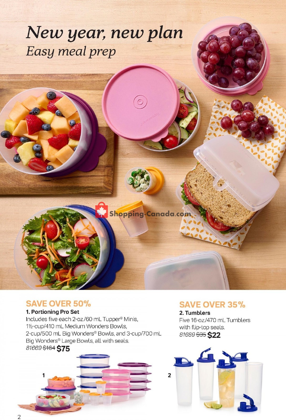 Tupperware flyer from Thursday November 30, 2023 to Wednesday December 27, 2023 - page 2