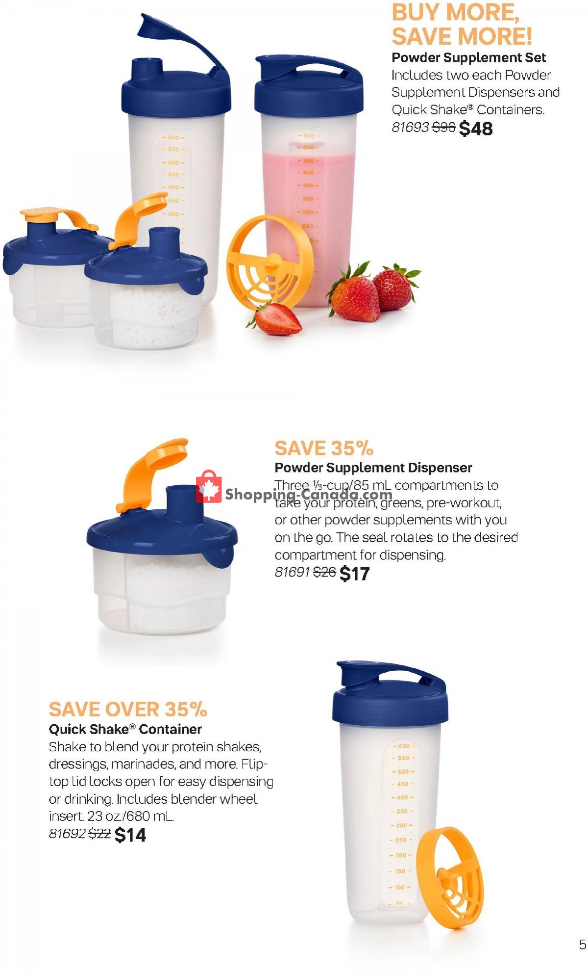Tupperware flyer from Thursday November 30, 2023 to Wednesday December 27, 2023 - page 5