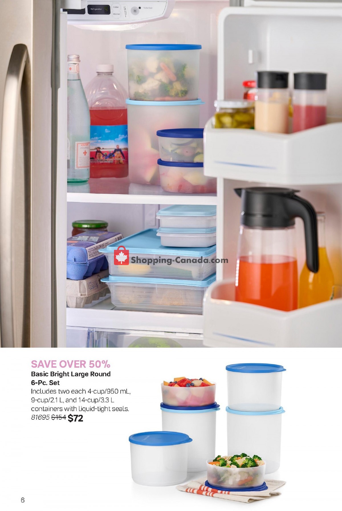 Tupperware flyer from Thursday November 30, 2023 to Wednesday December 27, 2023 - page 6