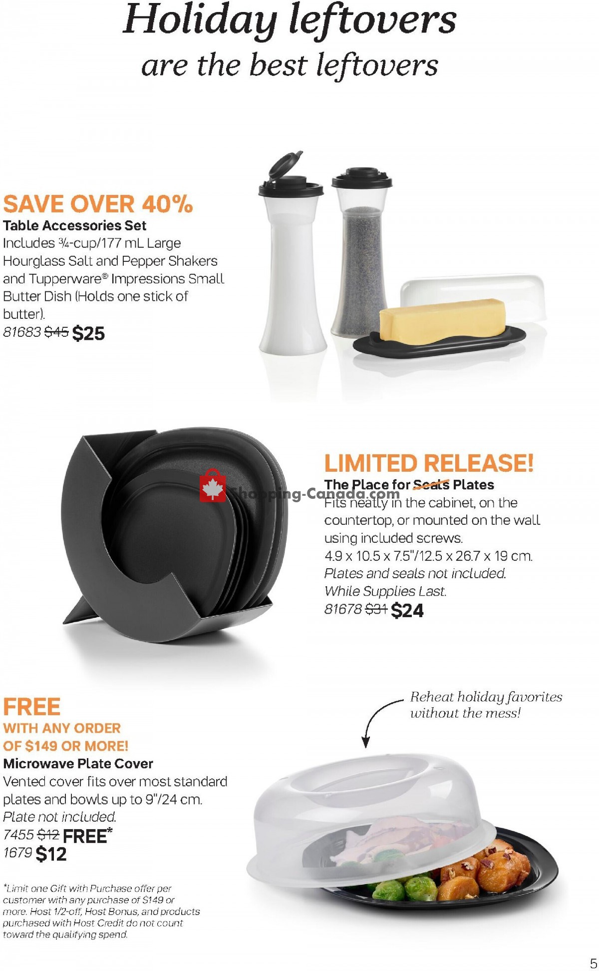 Tupperware flyer from Thursday October 26, 2023 to Wednesday November 29, 2023 - page 5