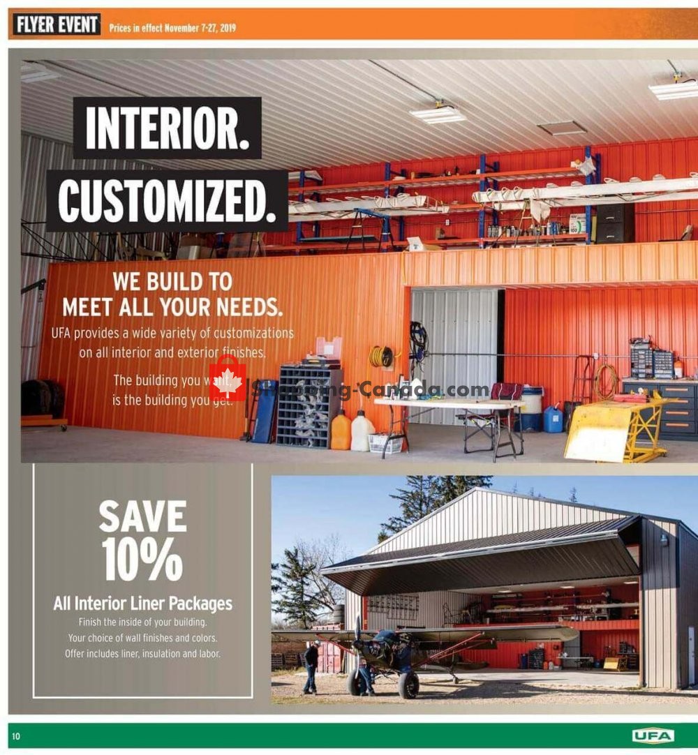 UFA flyer from Thursday November 7, 2019 to Wednesday November 27, 2019 - page 10