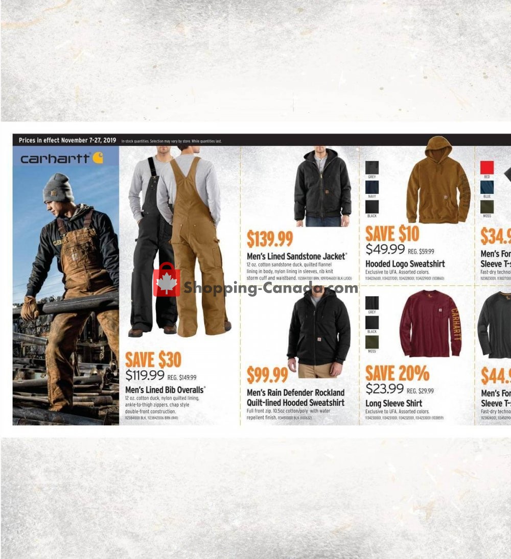 UFA flyer from Thursday November 7, 2019 to Wednesday November 27, 2019 - page 14