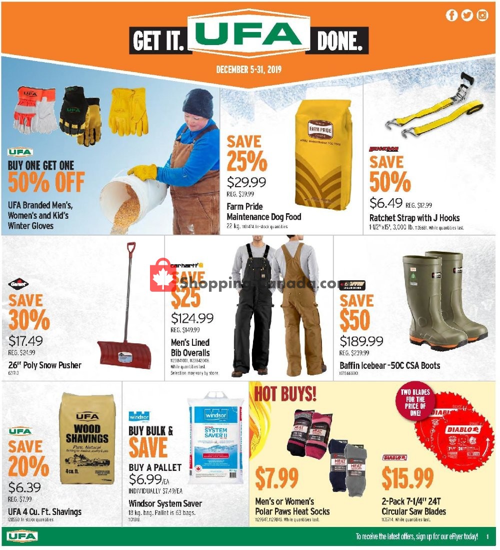 UFA flyer from Thursday December 5, 2019 to Tuesday December 31, 2019 - page 5