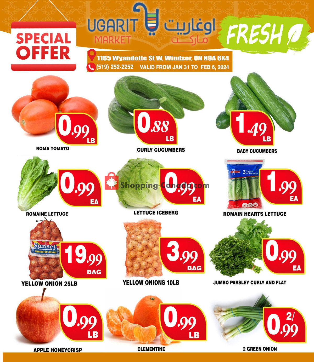 Ugarit Market flyer from Wednesday January 31, 2024 to Tuesday February 6, 2024 - page 4