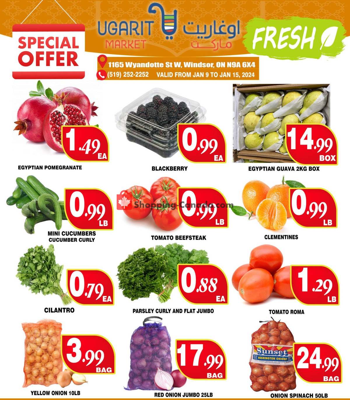 Ugarit Market flyer from Tuesday January 9, 2024 to Monday January 15, 2024 - page 3