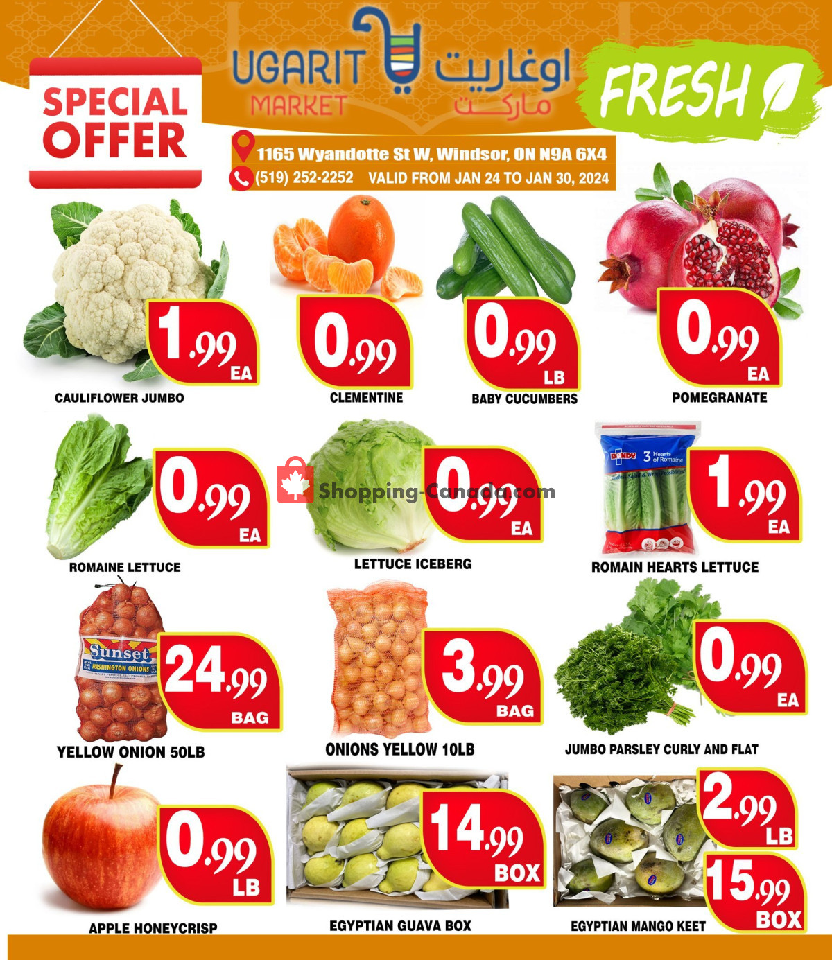 Ugarit Market flyer from Wednesday January 24, 2024 to Tuesday January 30, 2024 - page 4