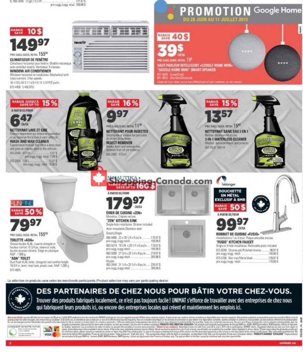 Unimat flyer from Wednesday June 26, 2019 to Tuesday July 2, 2019 - page 4