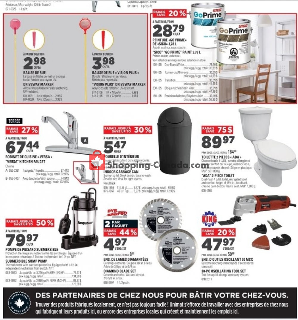 Unimat flyer from Wednesday October 9, 2019 to Tuesday October 15, 2019 - page 4