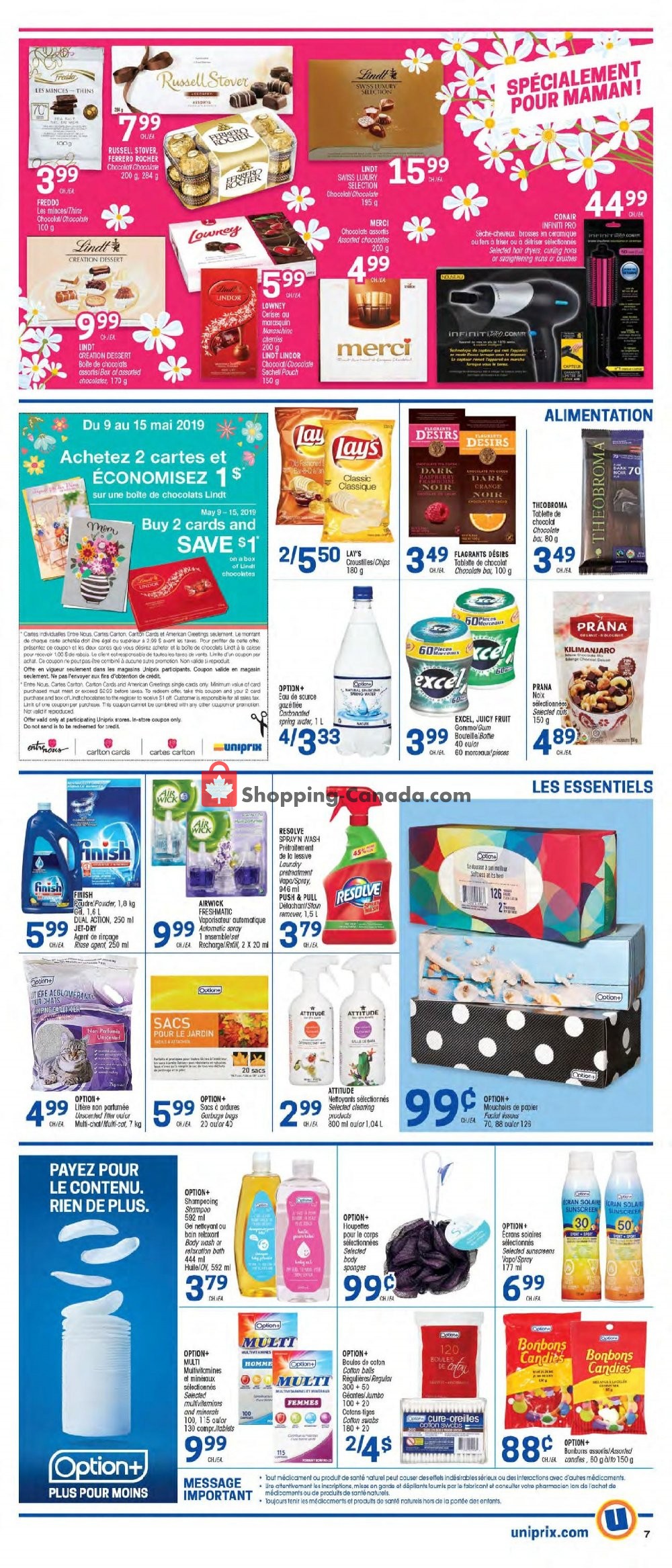 Uniprix flyer from Thursday May 9, 2019 to Wednesday May 15, 2019 - page 7