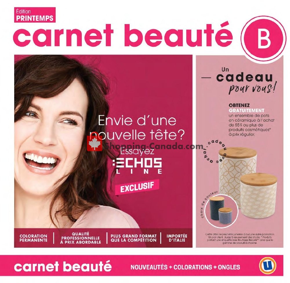 Uniprix Canada, flyer Uniprix Beauté) April 18 April 24