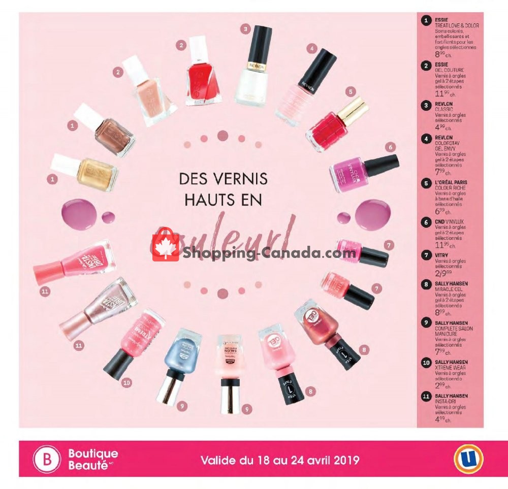 Uniprix flyer from Thursday April 18, 2019 to Wednesday April 24, 2019 - page 4