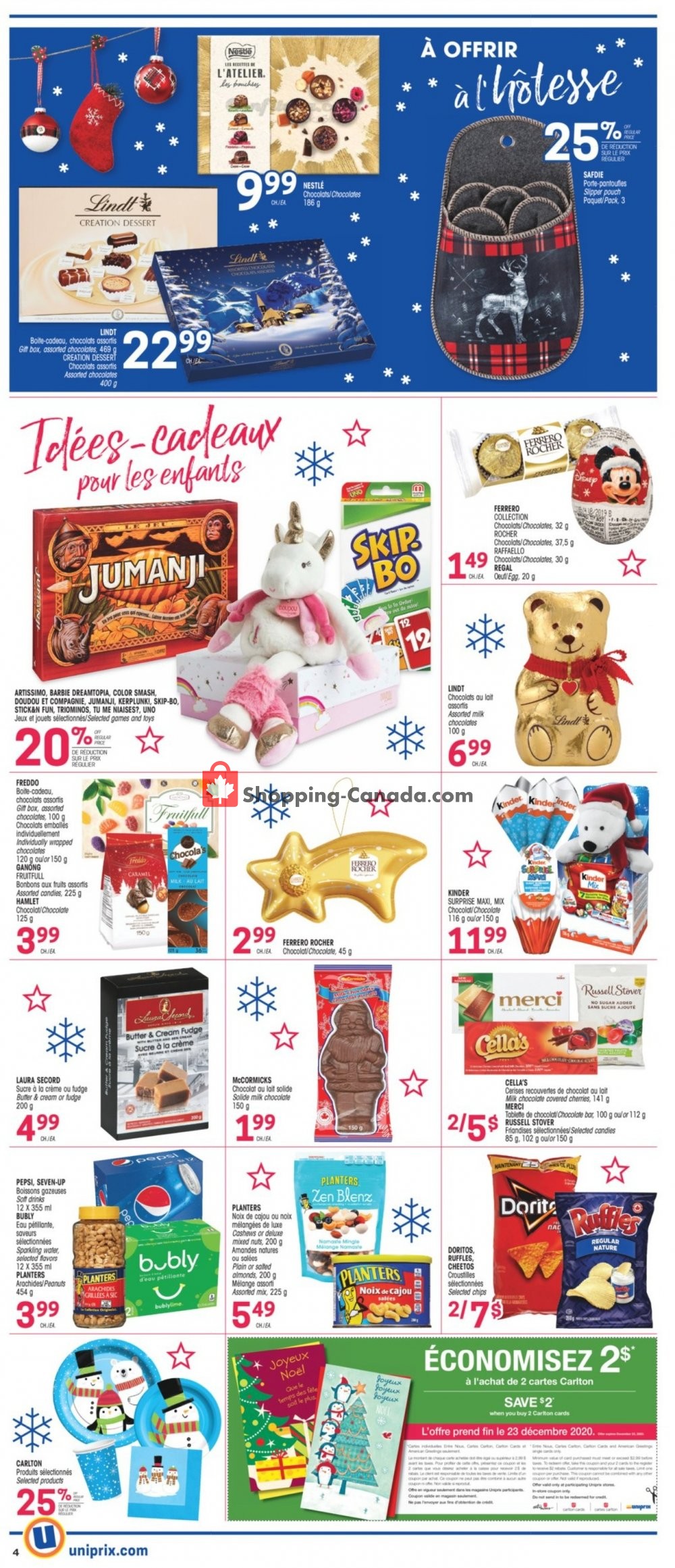 Uniprix flyer from Thursday December 17, 2020 to Wednesday December 23, 2020 - page 4