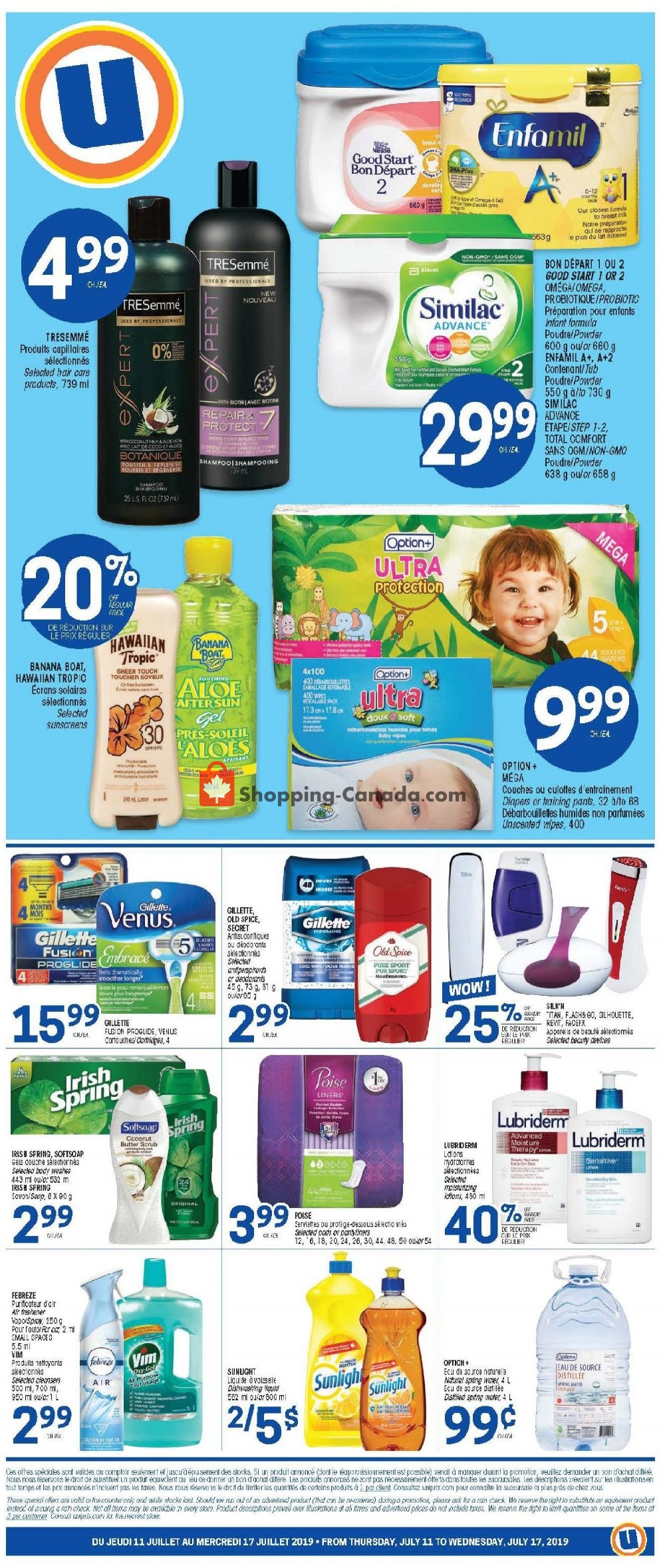 Uniprix flyer from Thursday July 11, 2019 to Wednesday July 17, 2019 - page 8
