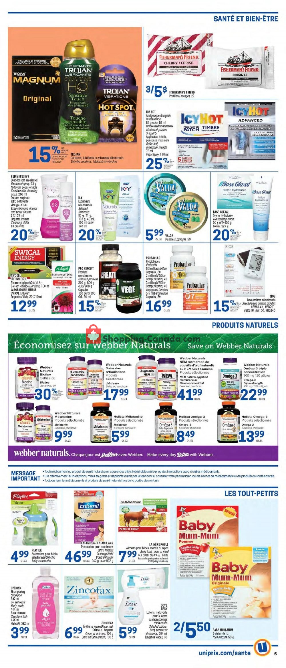Uniprix Canada, flyer (Hot Offer) March 19 March 25, 2020