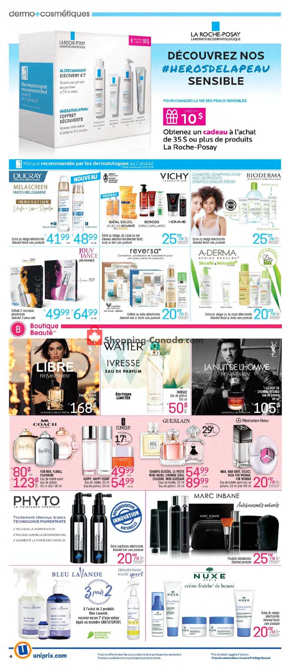 Uniprix flyer from Thursday September 5, 2019 to Wednesday September 11, 2019 - page 4