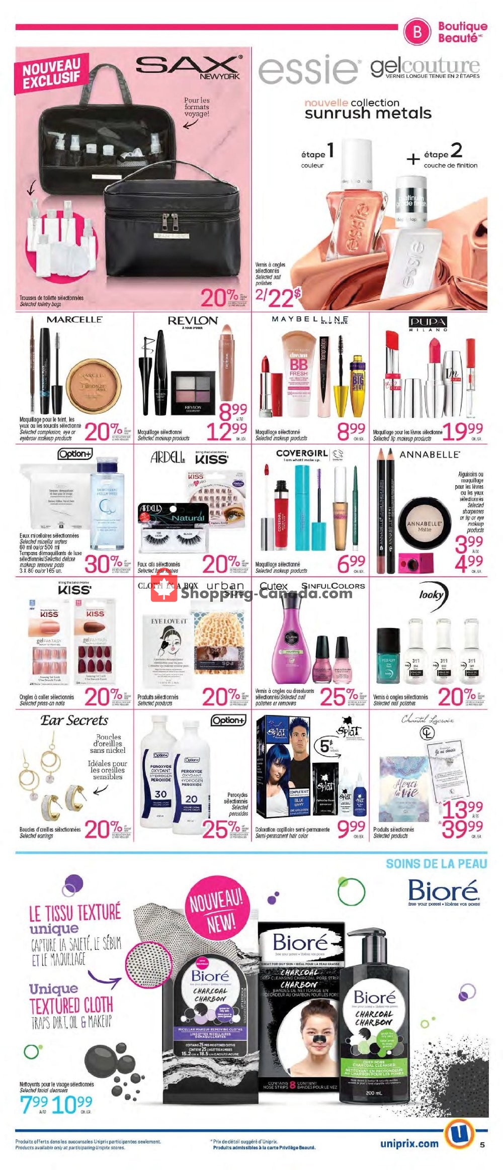 Uniprix flyer from Thursday September 5, 2019 to Wednesday September 11, 2019 - page 5