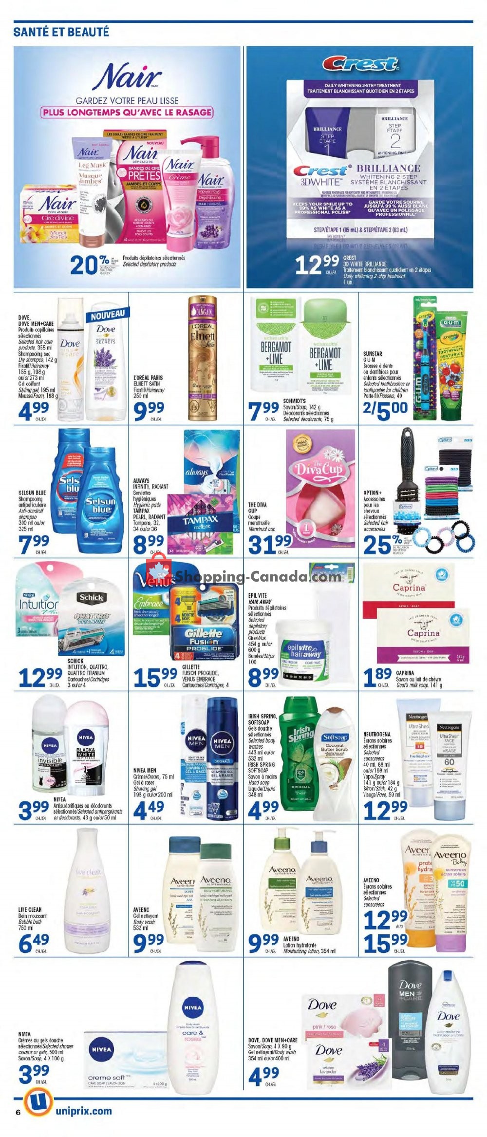 Uniprix flyer from Thursday September 5, 2019 to Wednesday September 11, 2019 - page 6