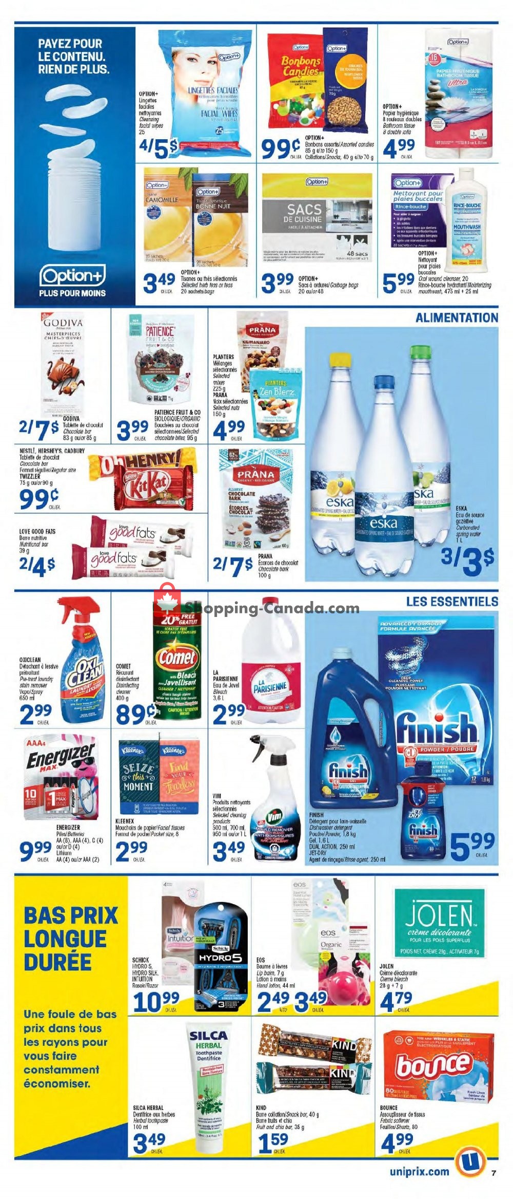 Uniprix flyer from Thursday September 5, 2019 to Wednesday September 11, 2019 - page 7
