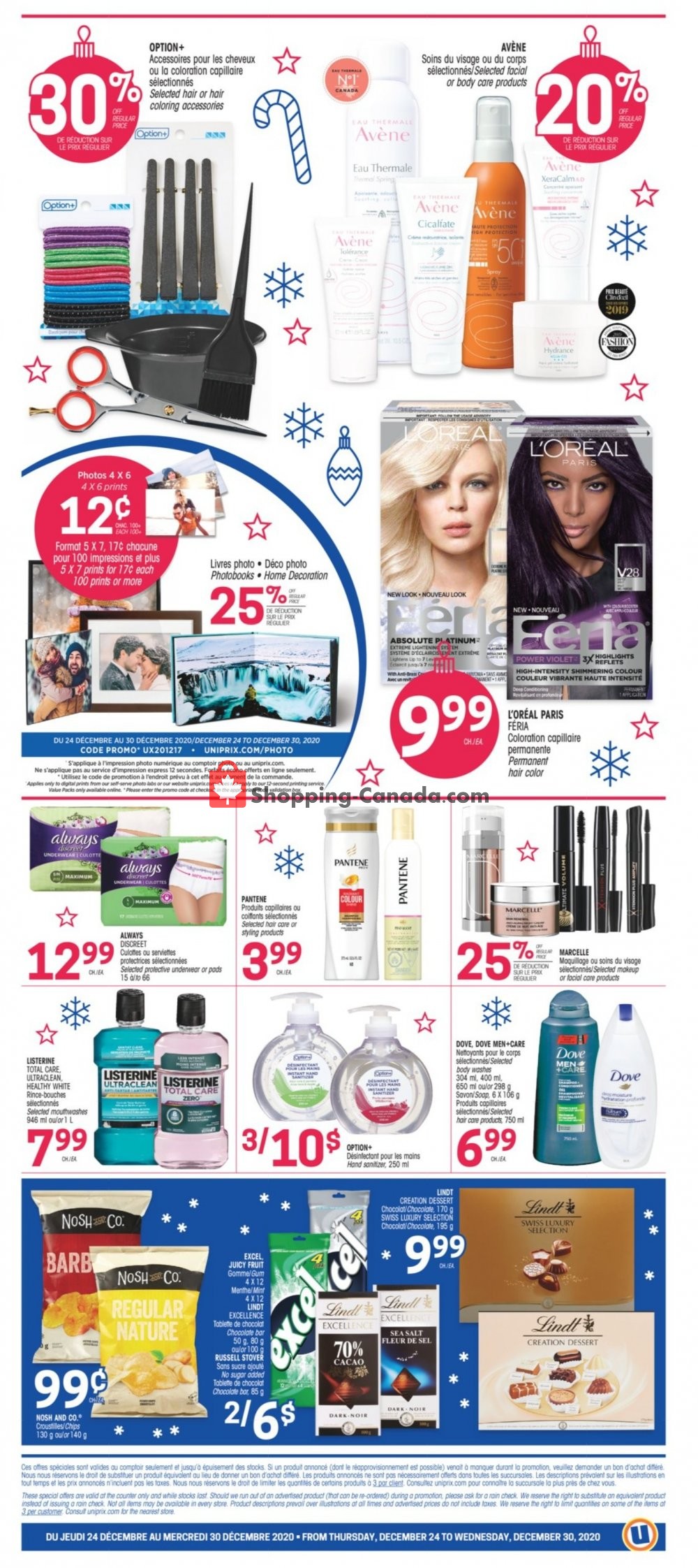 Uniprix flyer from Thursday December 24, 2020 to Wednesday December 30, 2020 - page 10