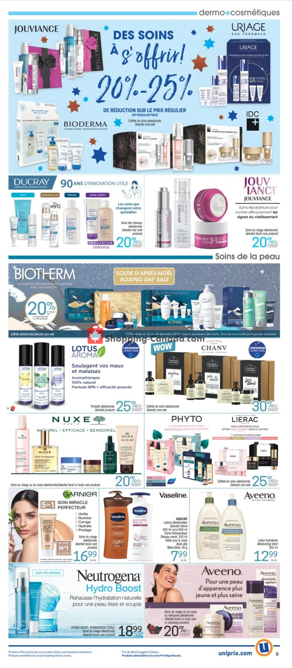 Uniprix flyer from Thursday December 24, 2020 to Wednesday December 30, 2020 - page 7