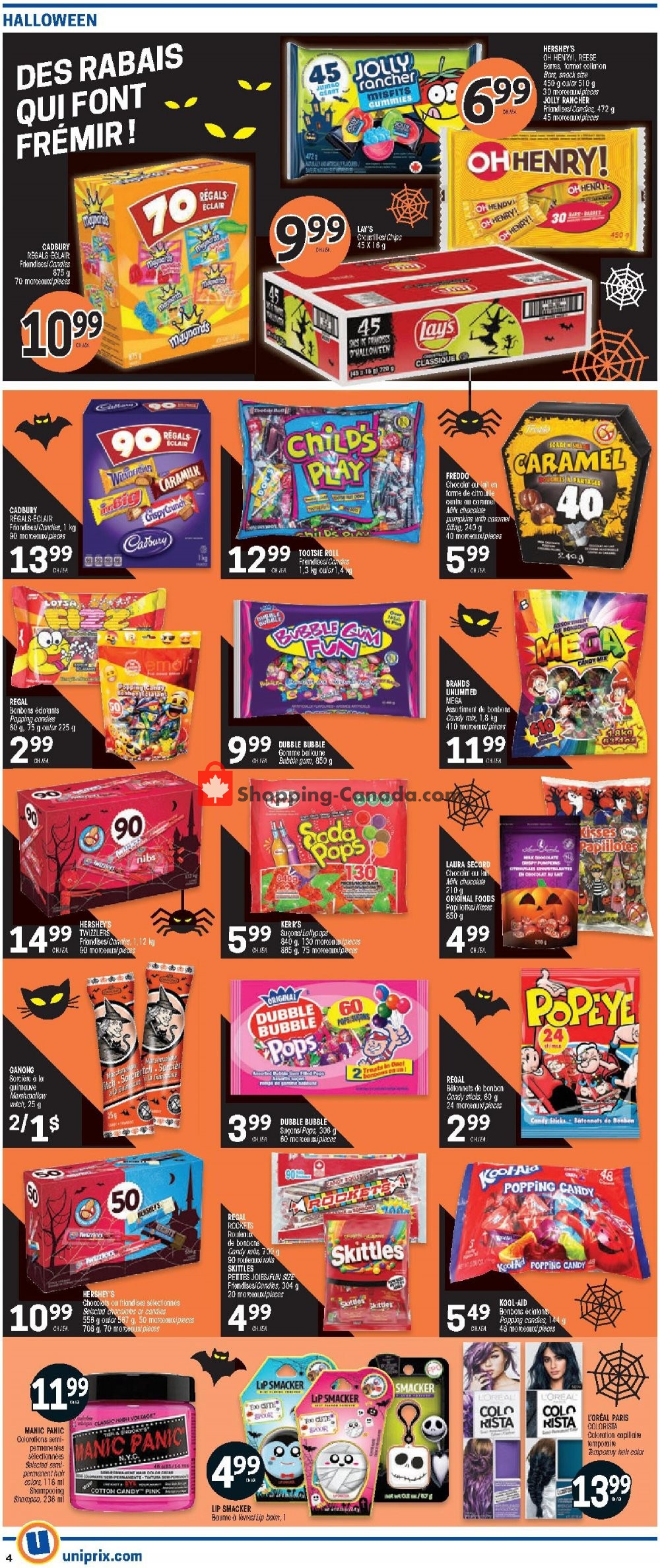 Uniprix flyer from Thursday October 15, 2020 to Wednesday October 21, 2020 - page 4
