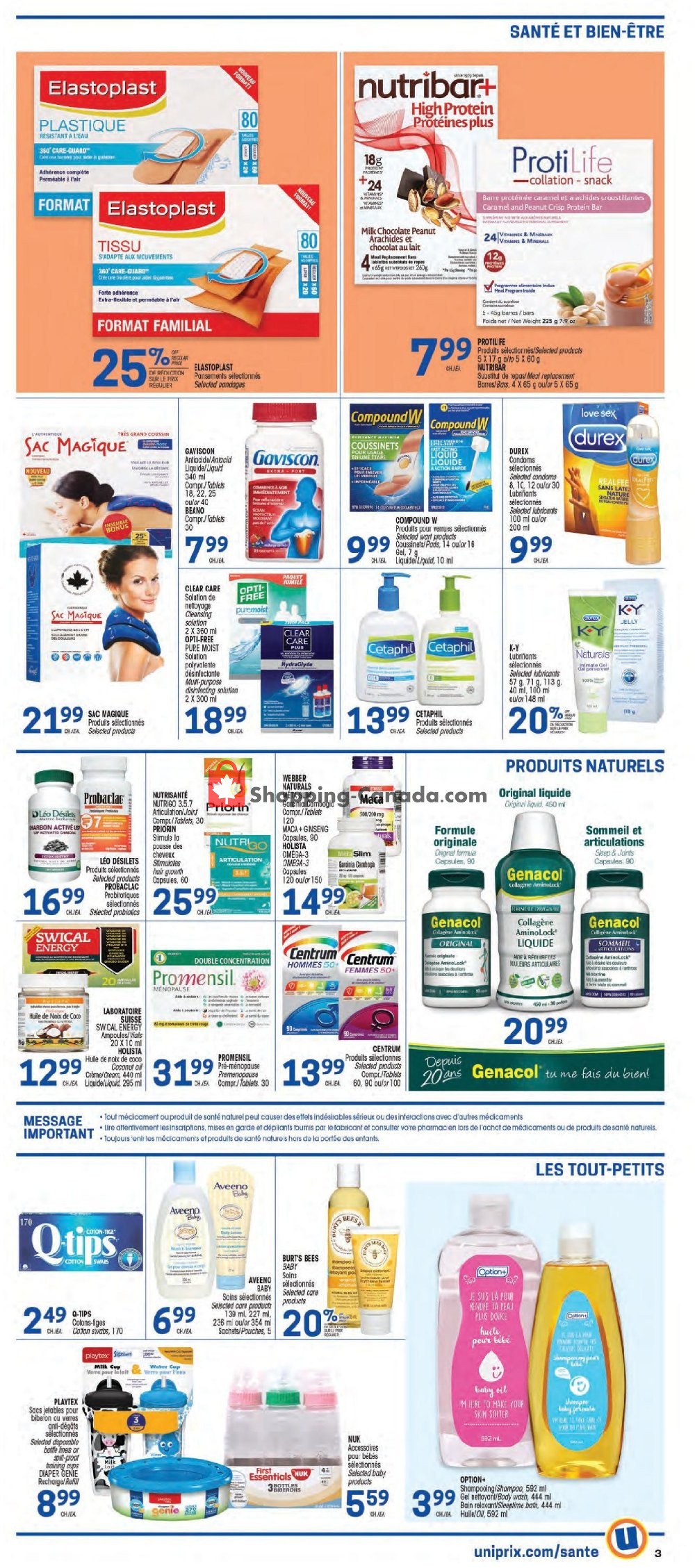 Uniprix flyer from Thursday April 23, 2020 to Wednesday April 29, 2020 - page 4