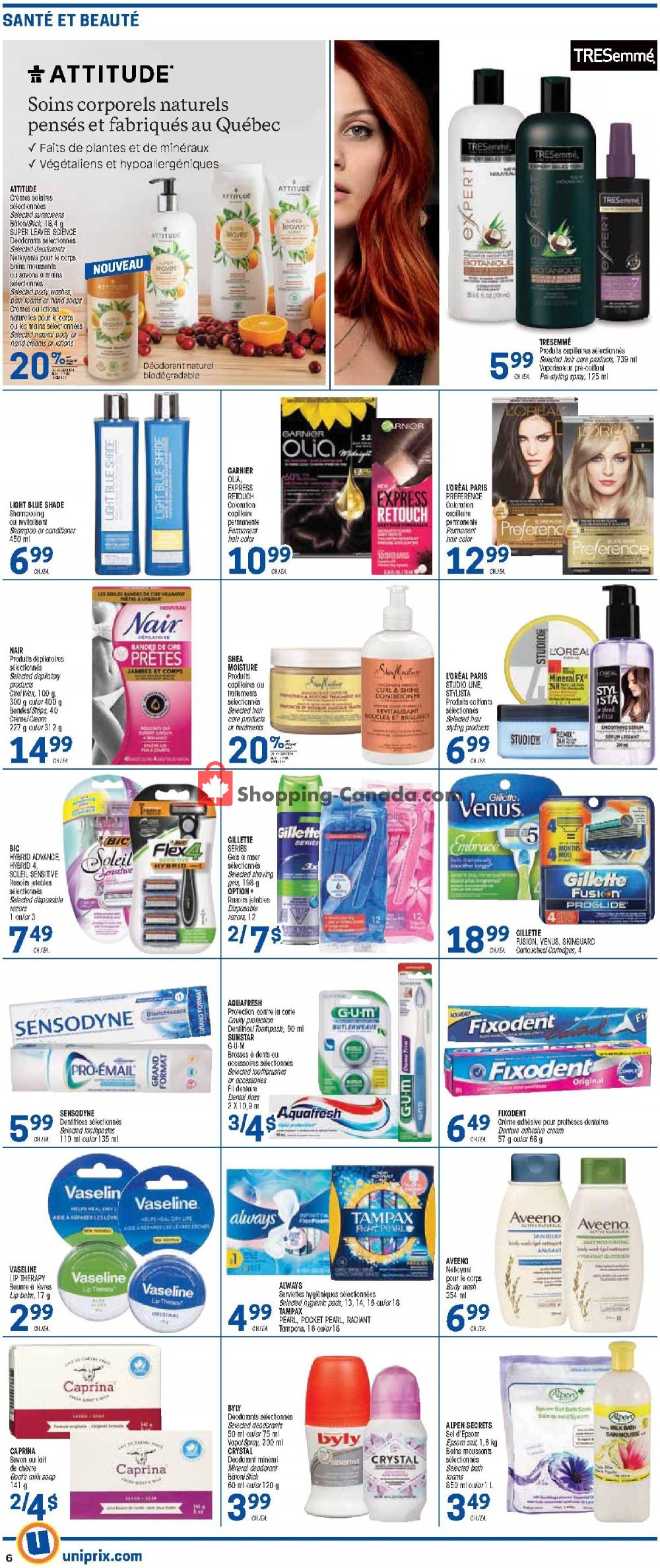 Uniprix flyer from Thursday August 6, 2020 to Wednesday August 12, 2020 - page 8