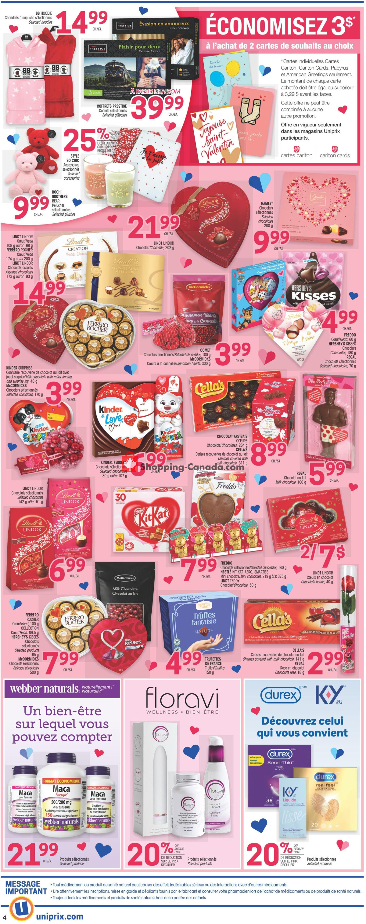 Uniprix flyer from Thursday February 1, 2024 to Wednesday February 7, 2024 - page 4