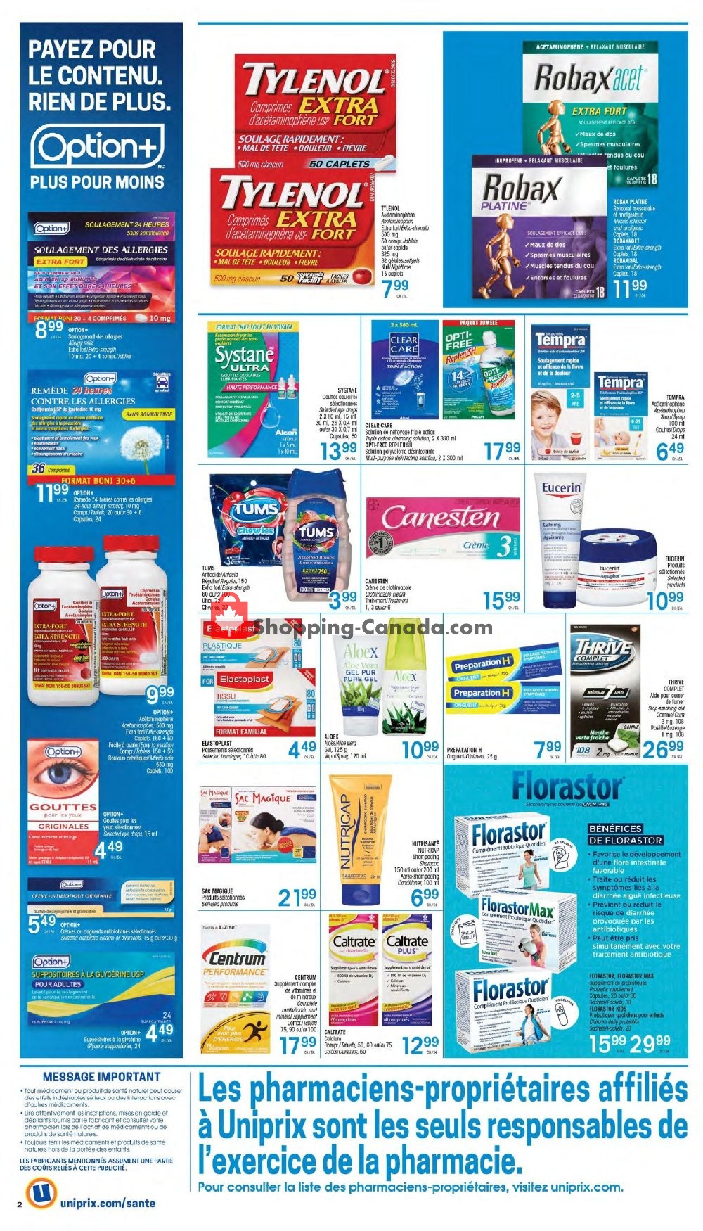 Uniprix flyer from Thursday June 4, 2020 to Wednesday June 10, 2020 - page 3