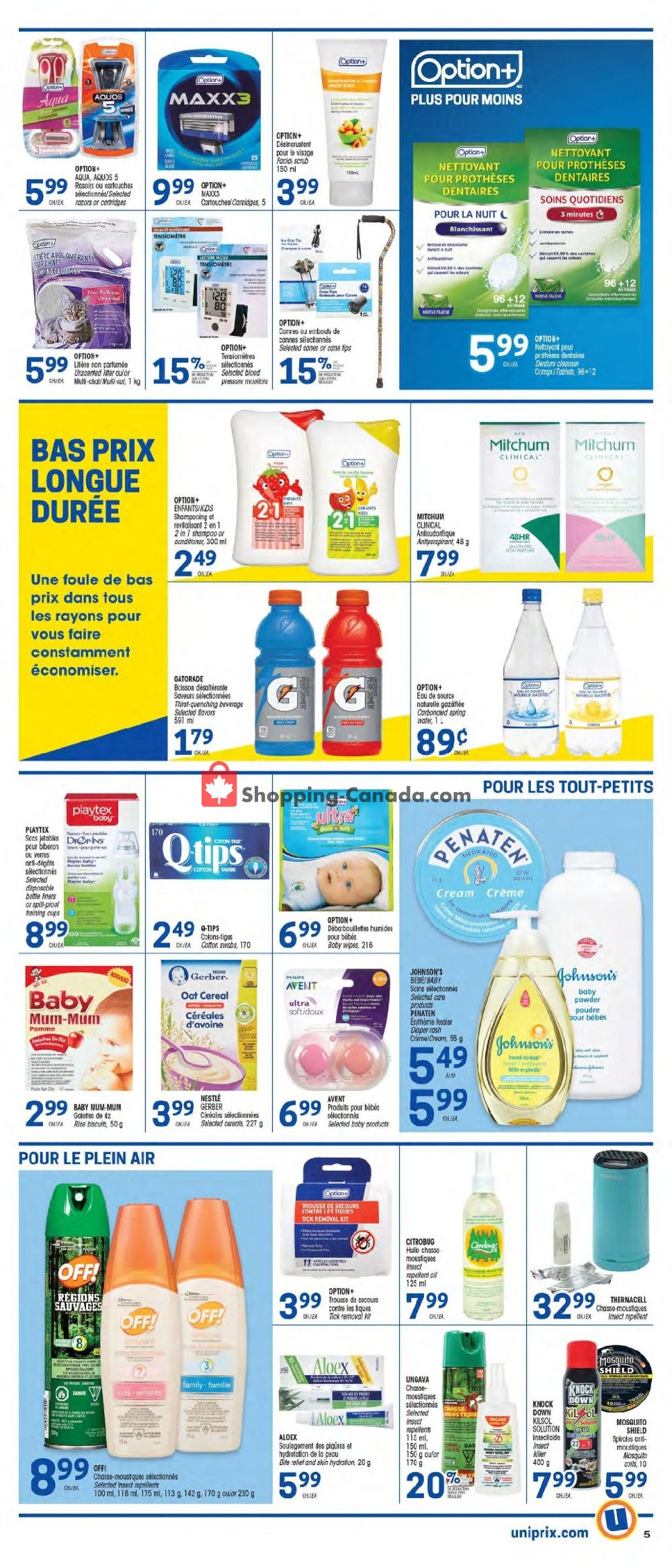 Uniprix flyer from Thursday June 4, 2020 to Wednesday June 10, 2020 - page 7