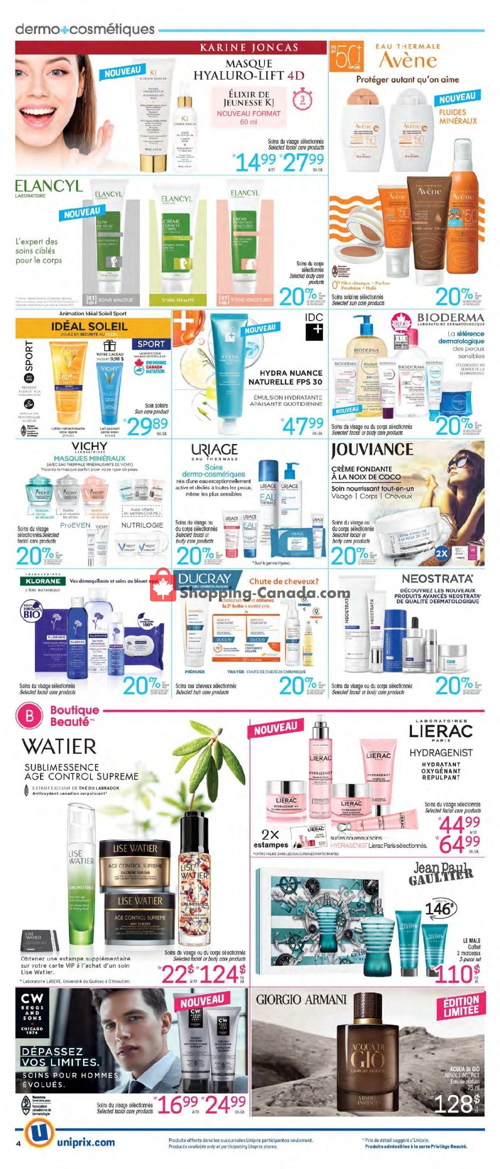 Uniprix flyer from Thursday May 16, 2019 to Wednesday May 22, 2019 - page 4