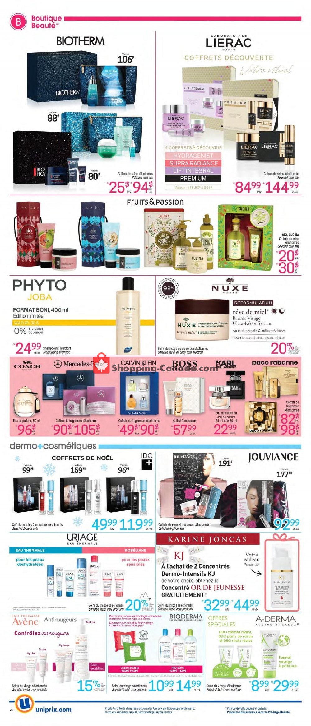 Uniprix flyer from Thursday November 7, 2019 to Wednesday November 13, 2019 - page 4