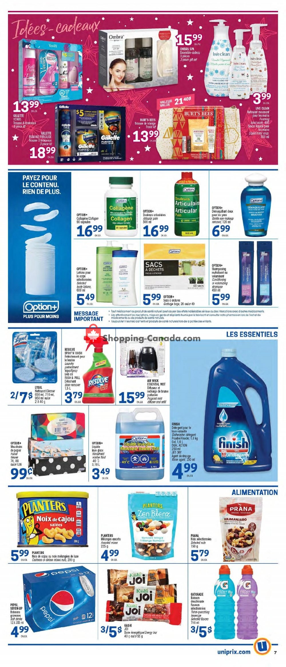 Uniprix flyer from Thursday November 7, 2019 to Wednesday November 13, 2019 - page 7