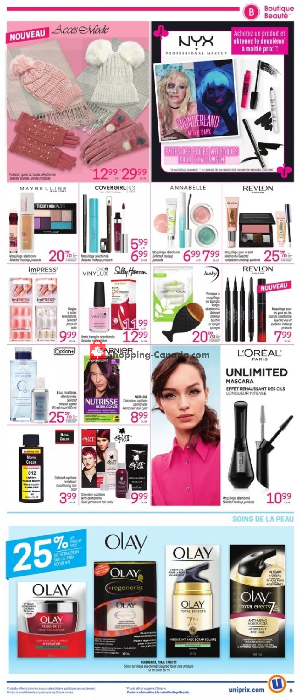 Uniprix flyer from Thursday October 10, 2019 to Wednesday October 16, 2019 - page 5