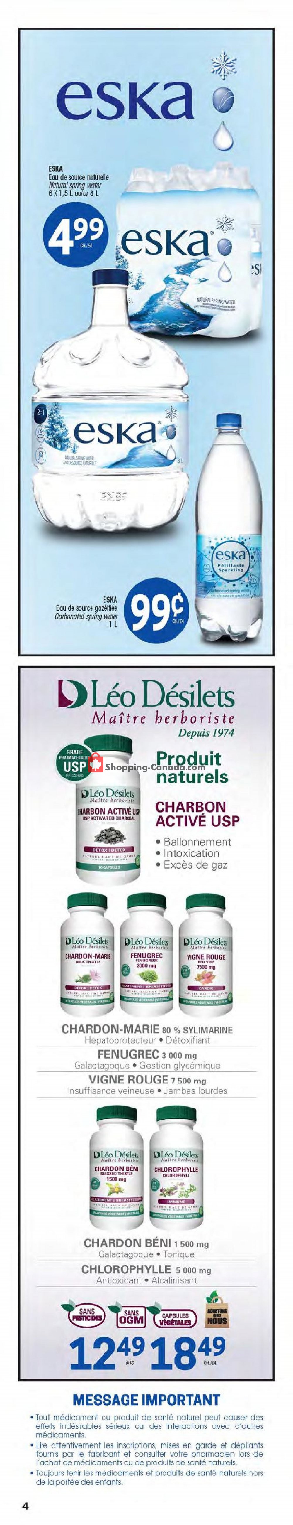 Uniprix flyer from Thursday October 3, 2019 to Wednesday October 9, 2019 - page 4
