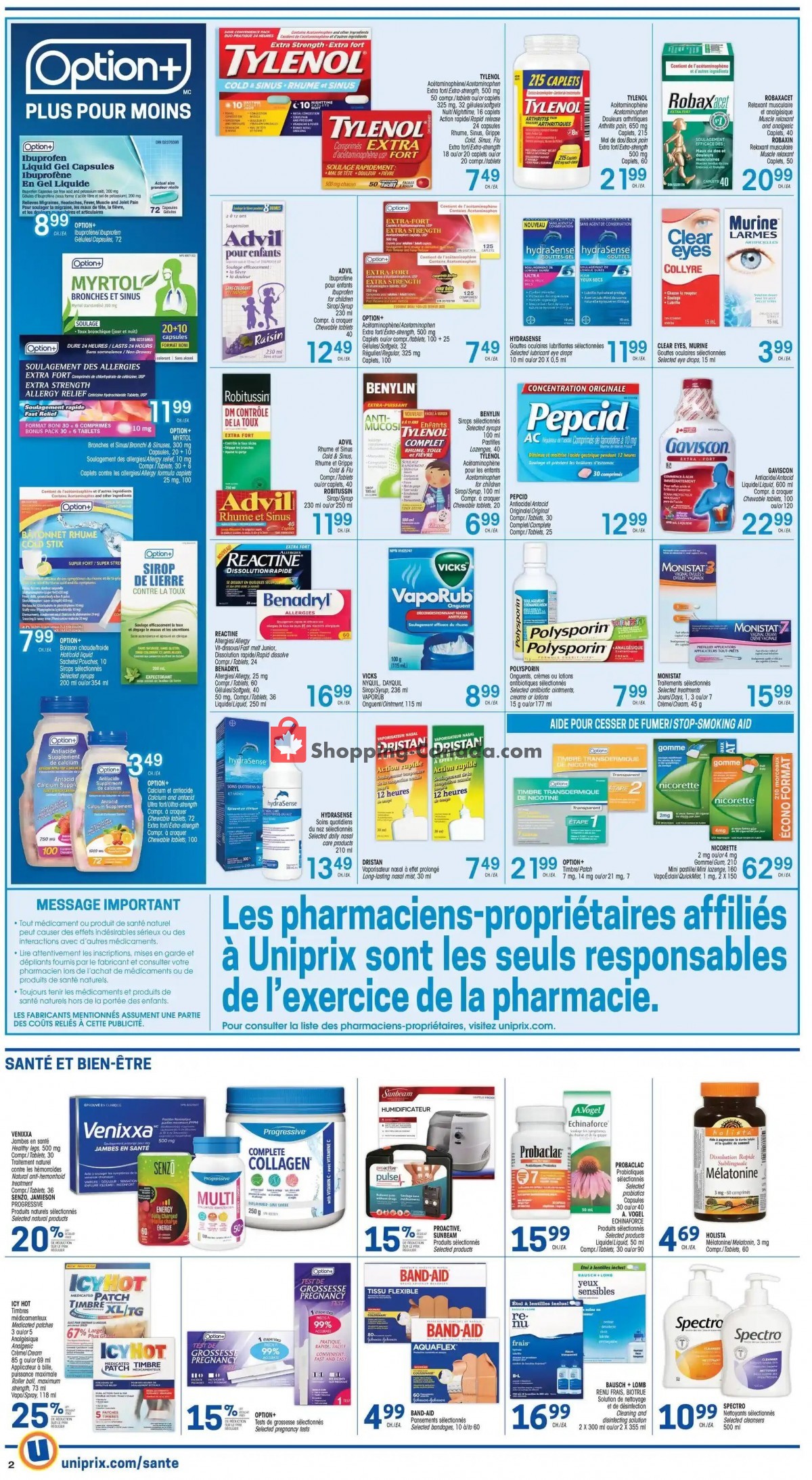 Uniprix flyer from Thursday December 2, 2021 to Wednesday December 8, 2021 - page 4
