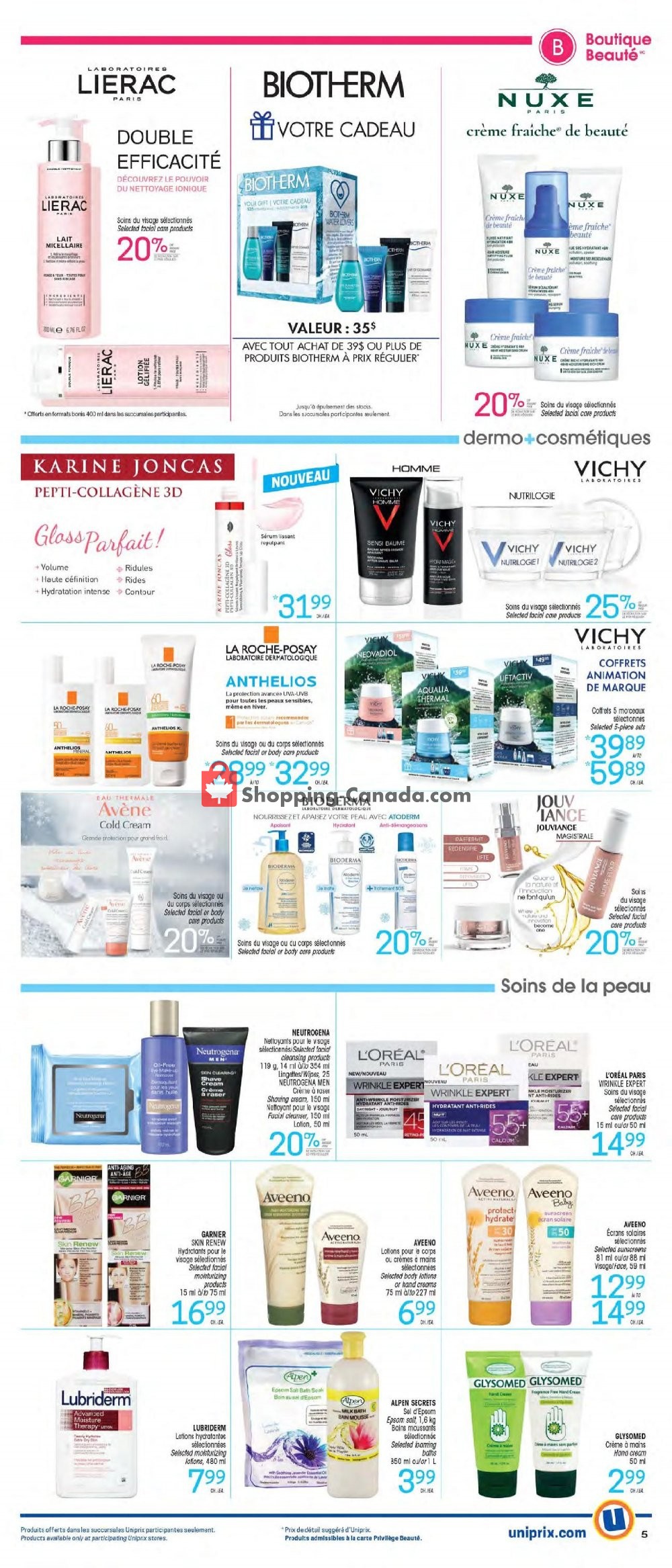 Uniprix flyer from Thursday January 30, 2020 to Wednesday February 5, 2020 - page 5