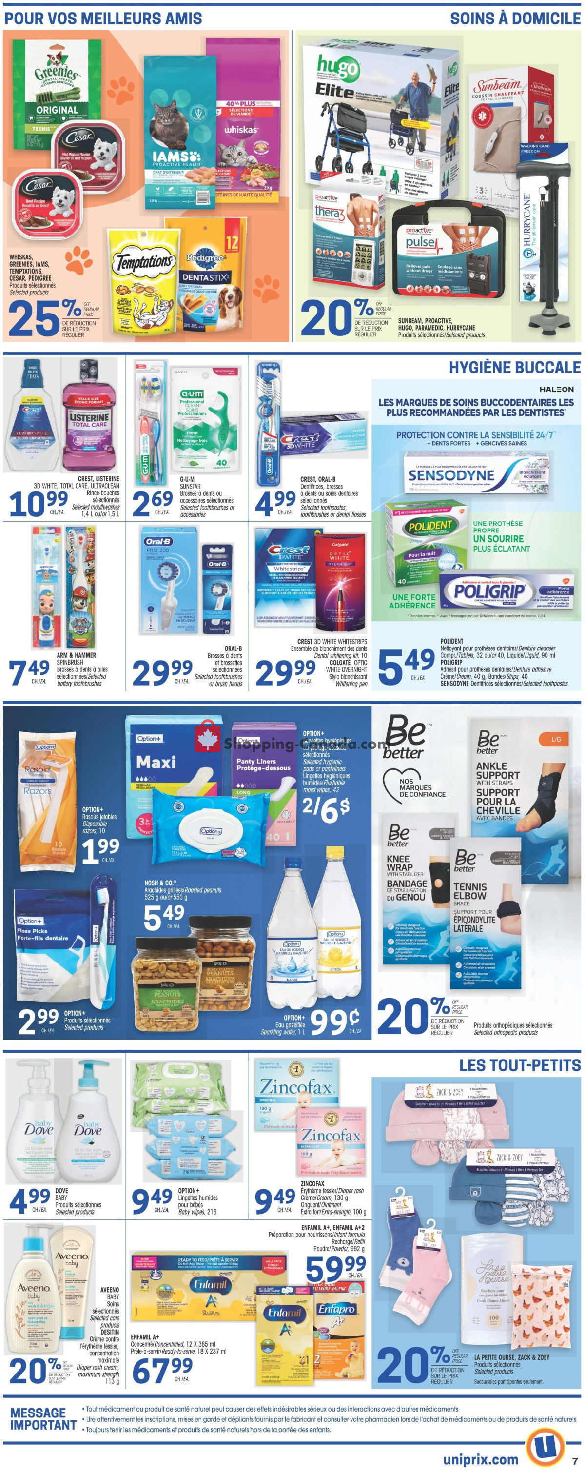 Uniprix flyer from Thursday February 15, 2024 to Wednesday February 21, 2024 - page 6