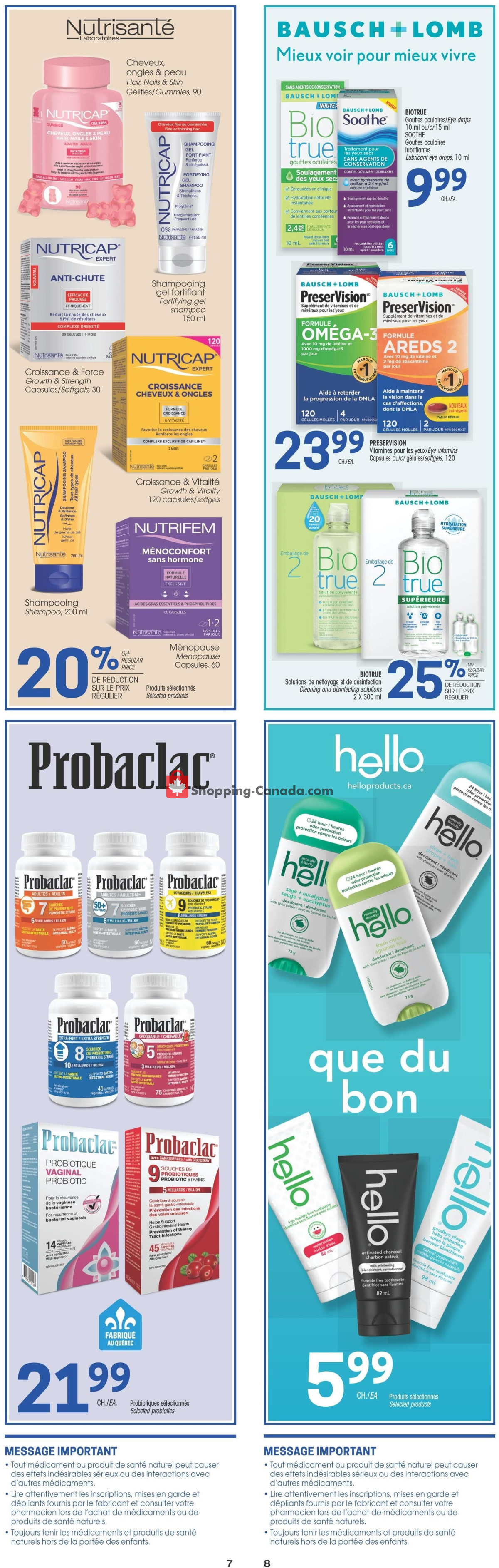 Uniprix flyer from Thursday February 29, 2024 to Wednesday March 6, 2024 - page 7