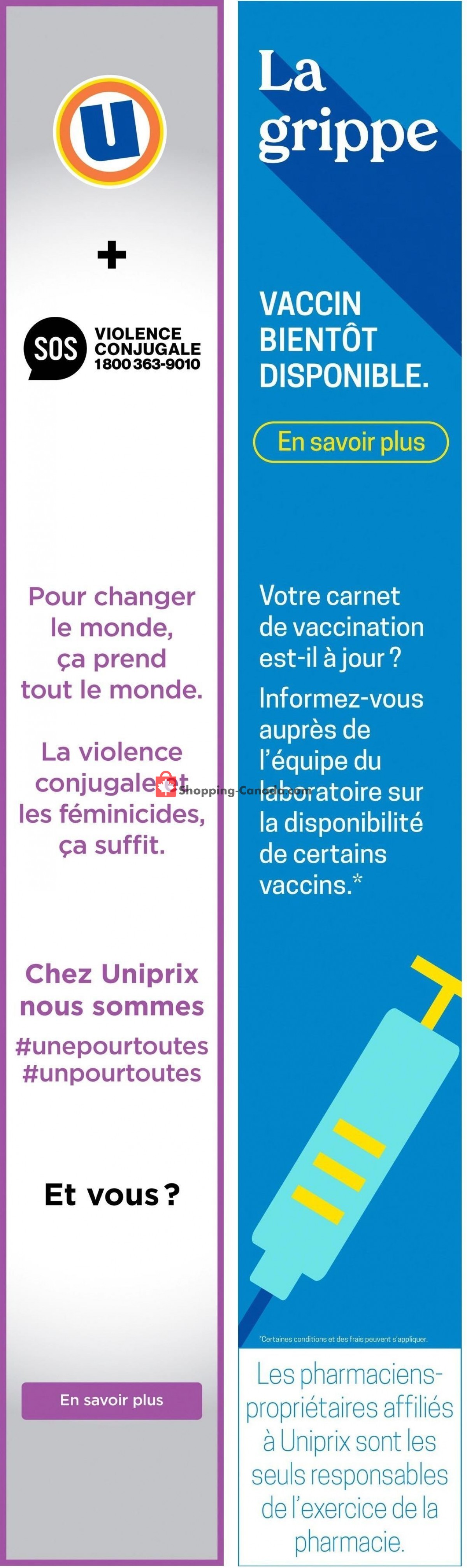 Uniprix flyer from Thursday October 7, 2021 to Wednesday October 13, 2021 - page 3