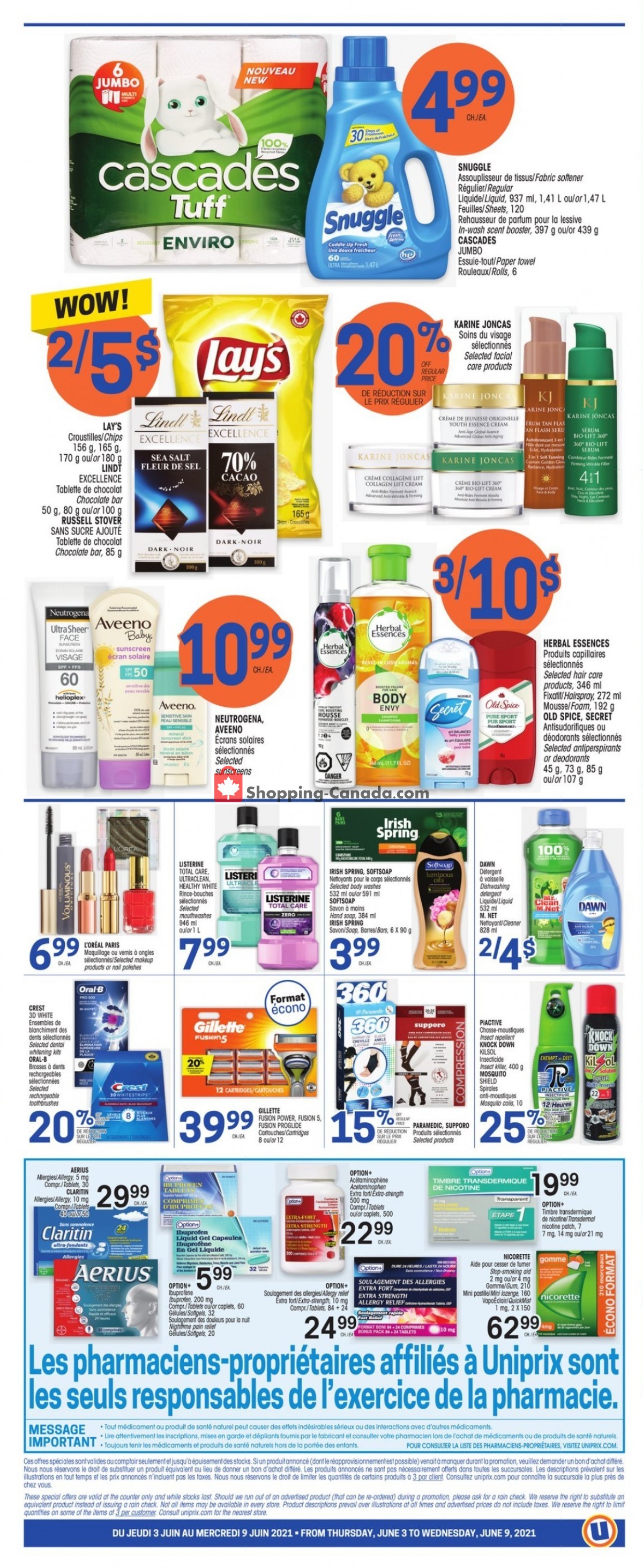 Uniprix flyer from Thursday June 3, 2021 to Wednesday June 9, 2021 - page 2