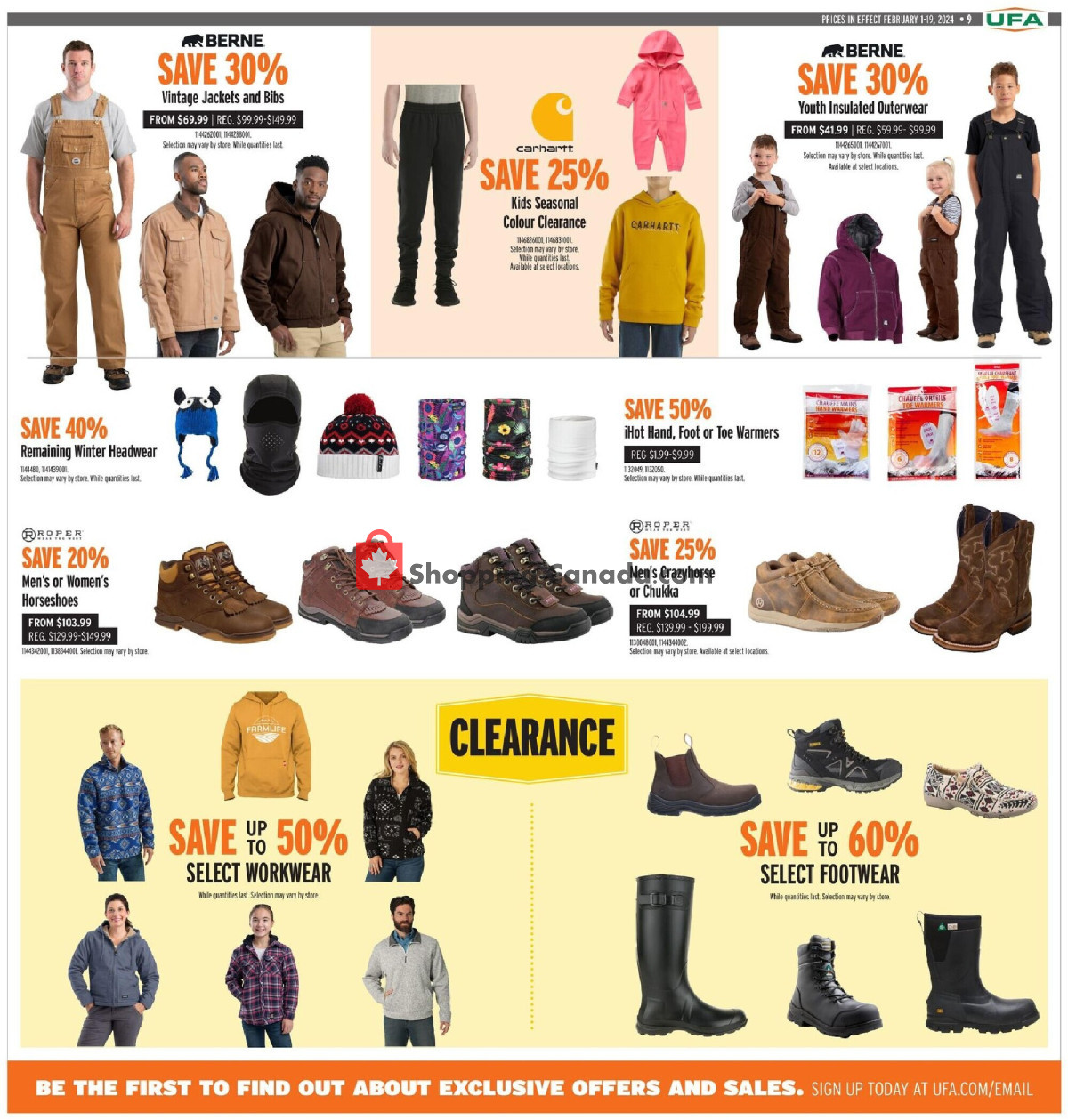 United Farmers Of Alberta flyer from Thursday February 1, 2024 to Monday February 19, 2024 - page 10