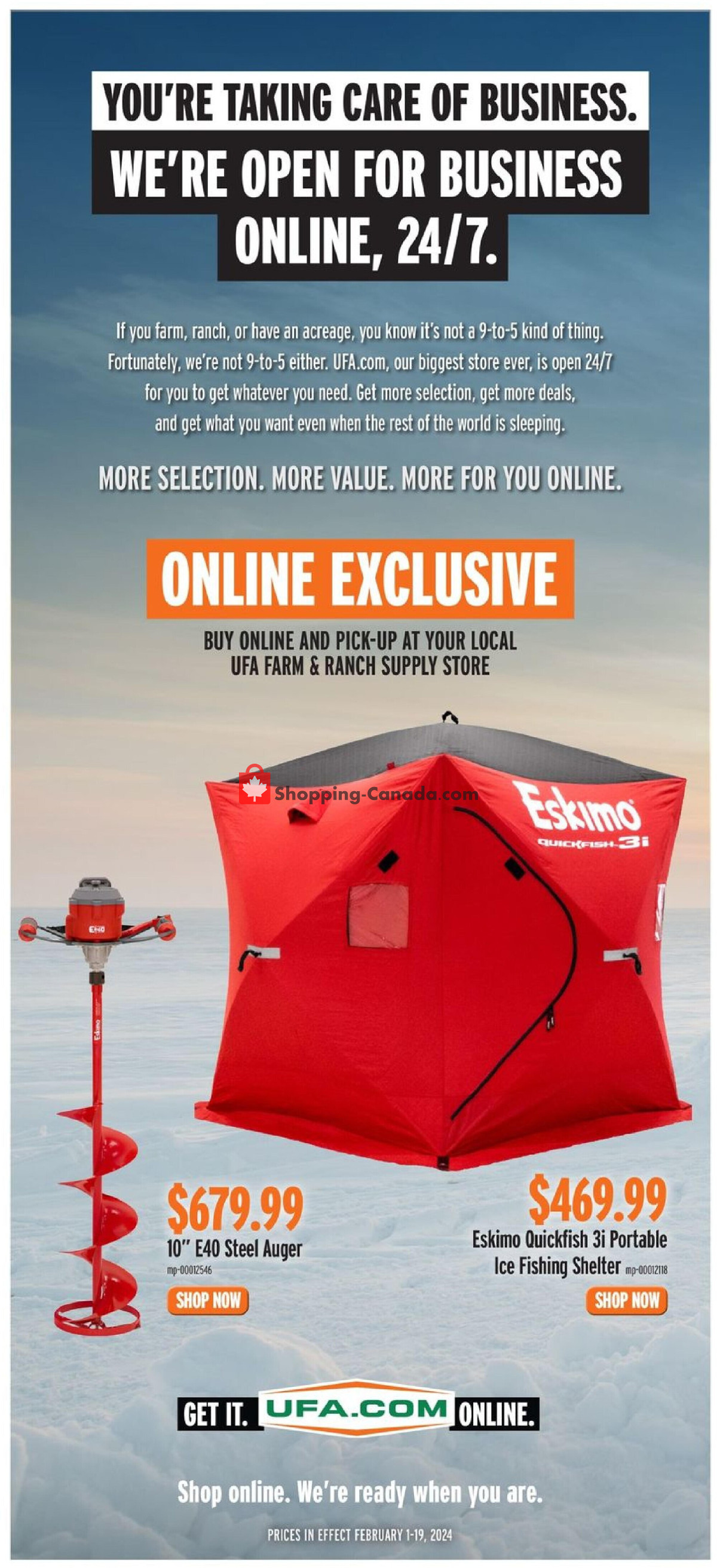 United Farmers Of Alberta flyer from Thursday February 1, 2024 to Monday February 19, 2024 - page 11