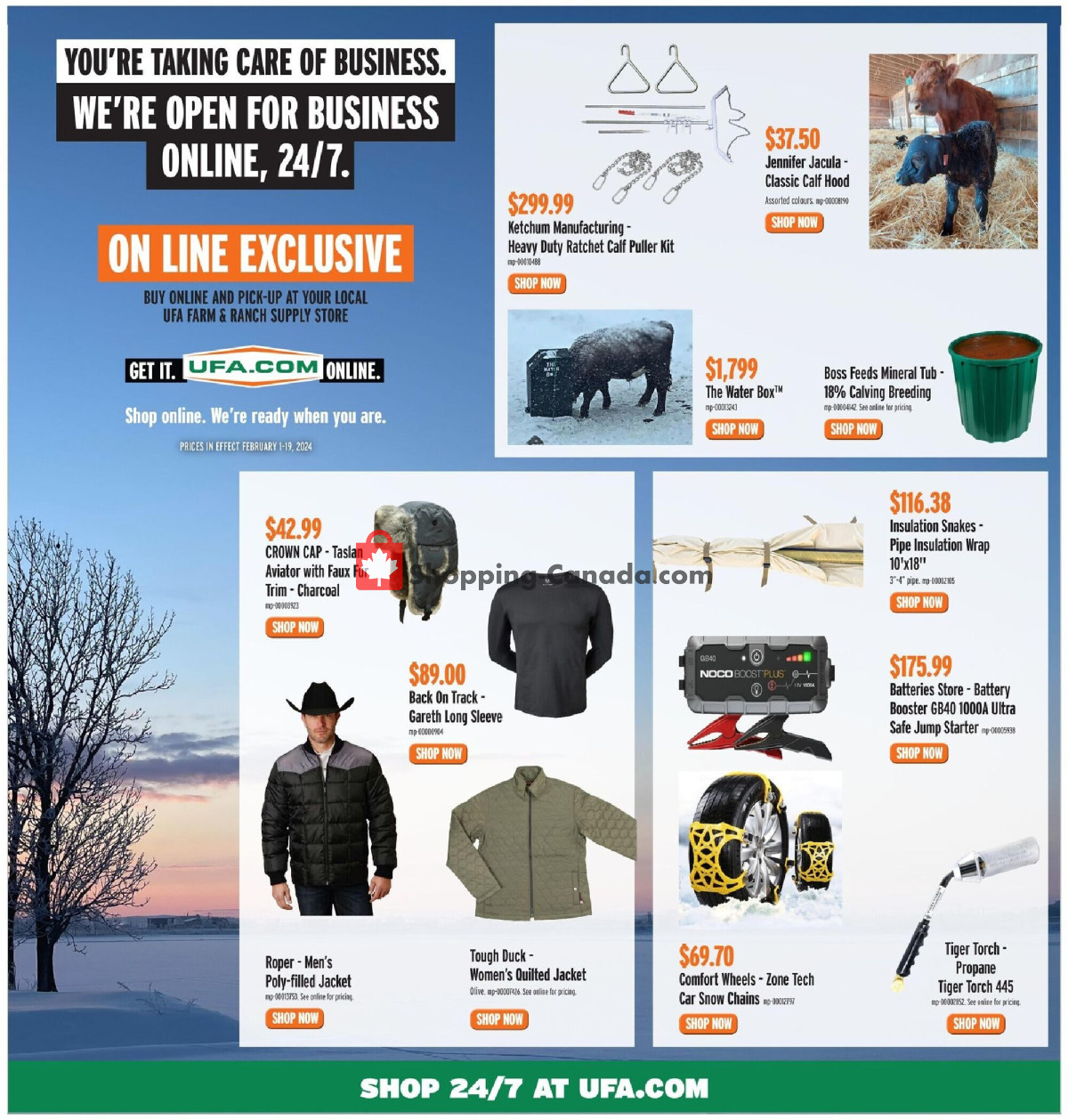 United Farmers Of Alberta flyer from Thursday February 1, 2024 to Monday February 19, 2024 - page 12