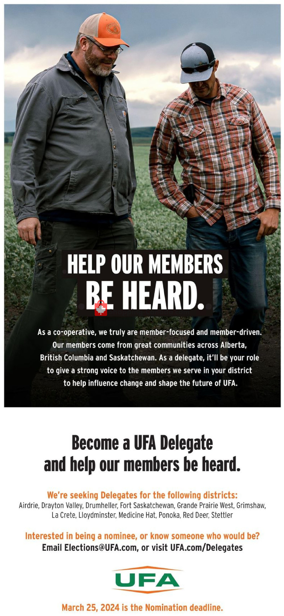 United Farmers Of Alberta flyer from Thursday February 1, 2024 to Monday February 19, 2024 - page 13