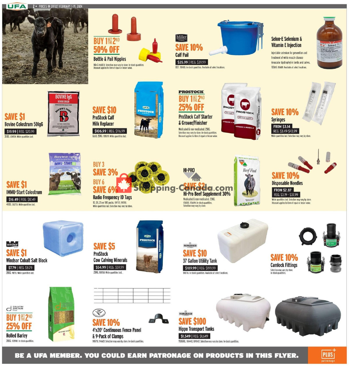 United Farmers Of Alberta flyer from Thursday February 1, 2024 to Monday February 19, 2024 - page 2