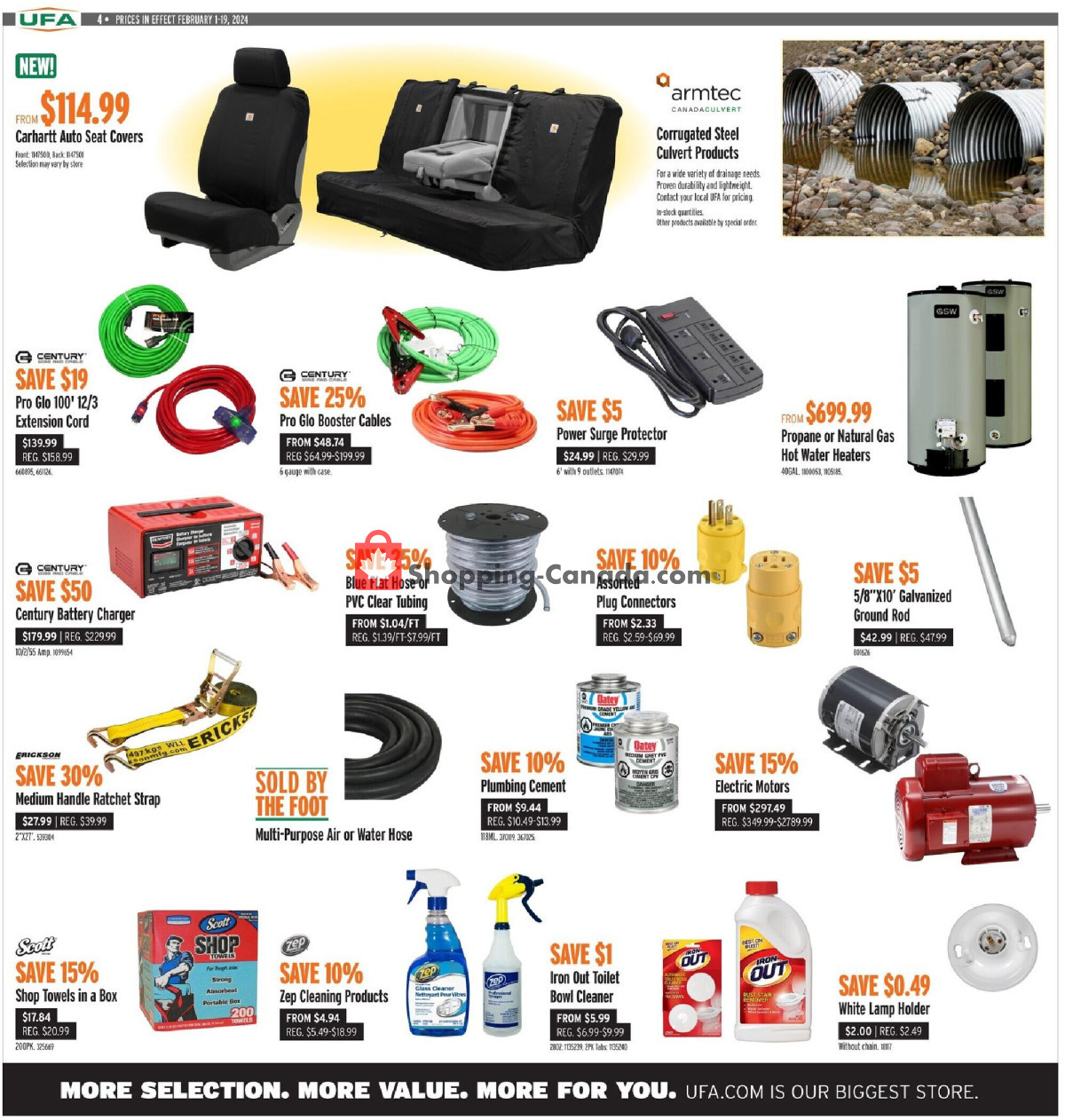 United Farmers Of Alberta flyer from Thursday February 1, 2024 to Monday February 19, 2024 - page 4