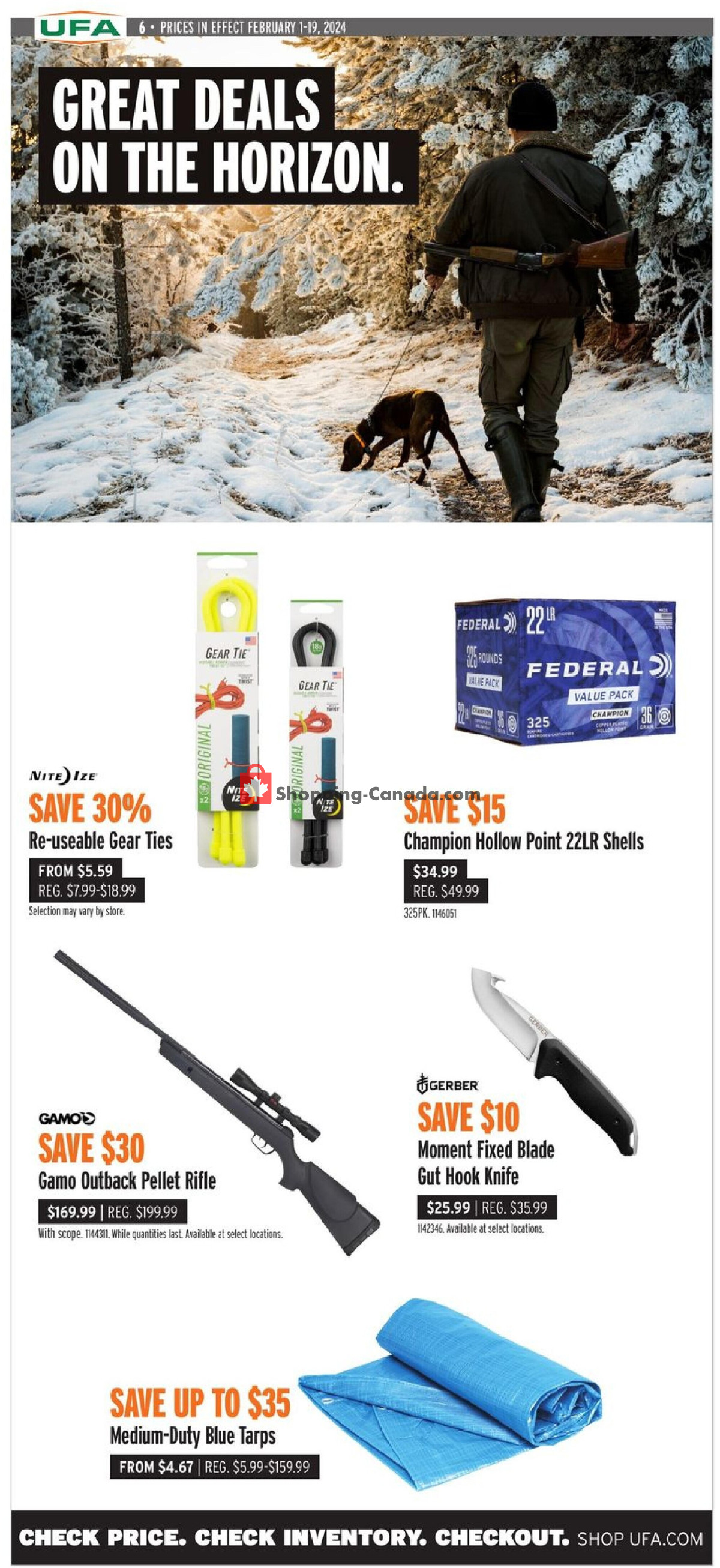 United Farmers Of Alberta flyer from Thursday February 1, 2024 to Monday February 19, 2024 - page 6